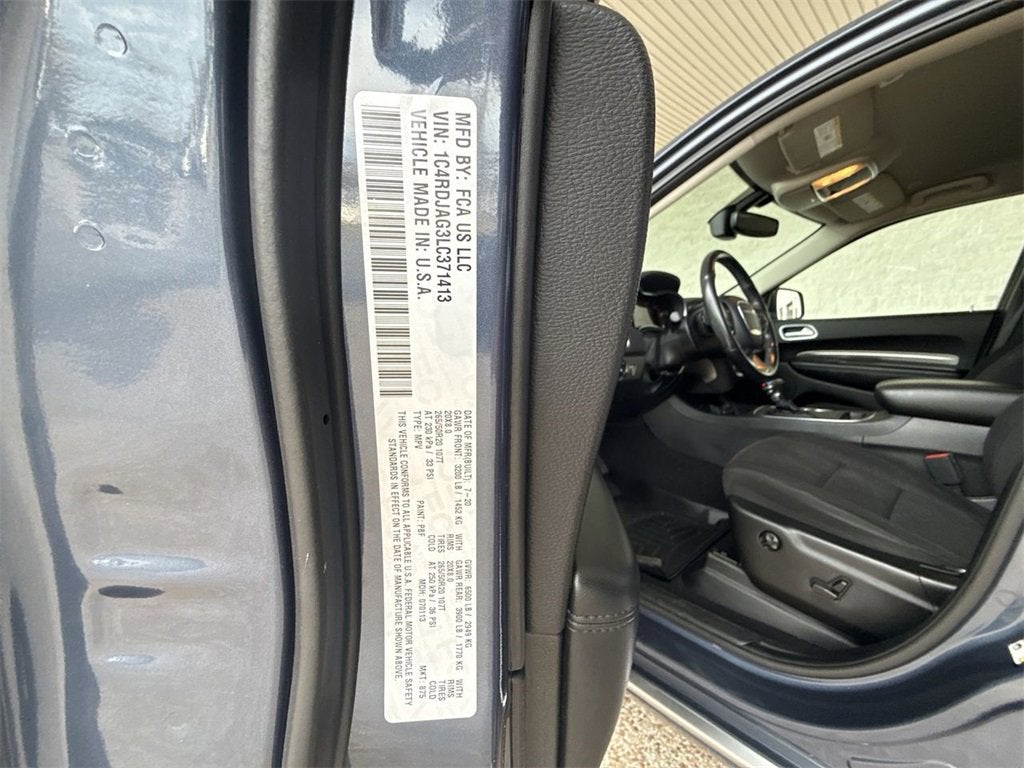 2020 Dodge Durango SXT Plus AWD