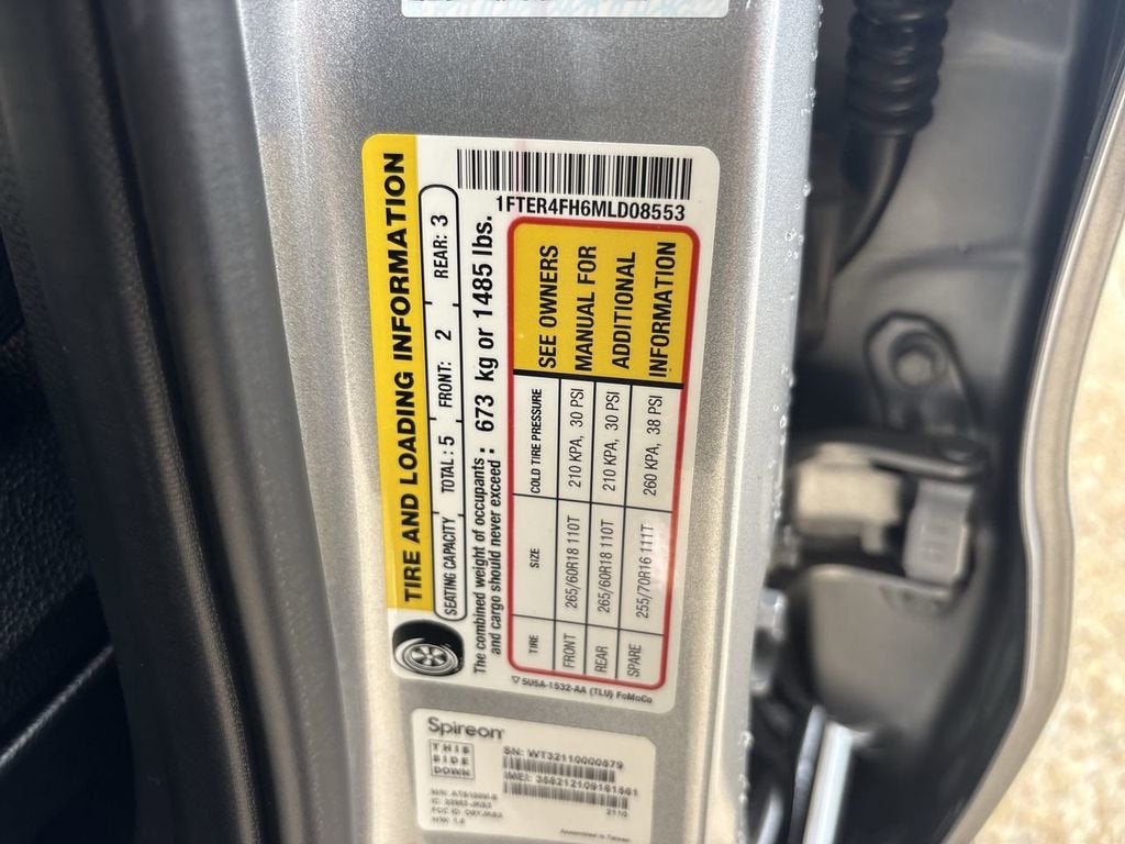 2021 Ford Ranger LARIAT
