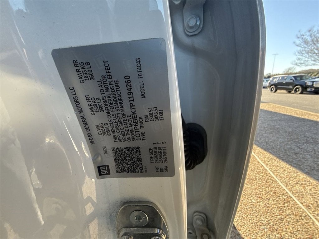 2023 GMC Canyon Elevation