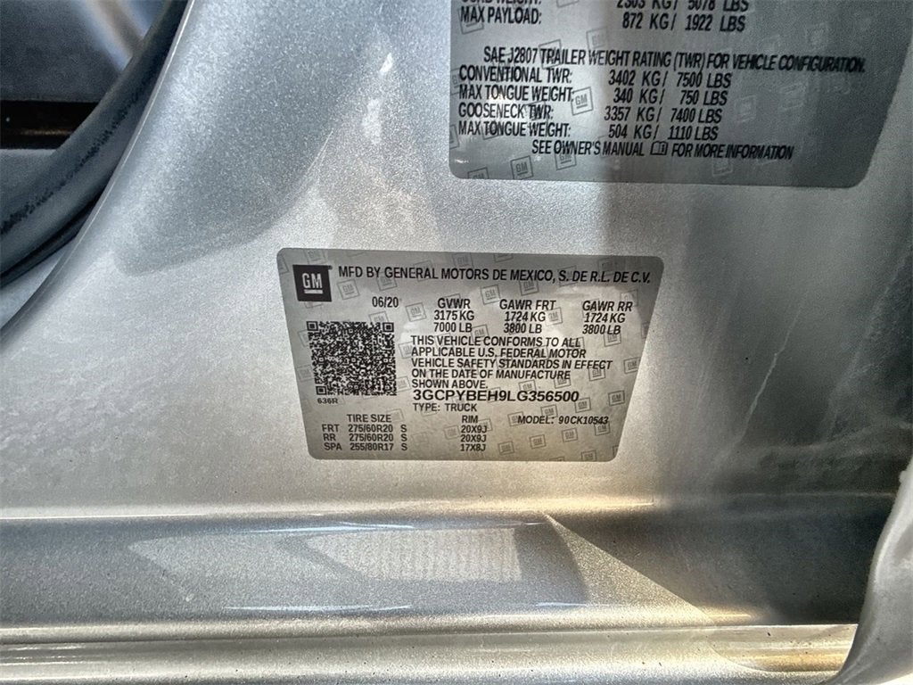 2020 Chevrolet Silverado 1500 Custom