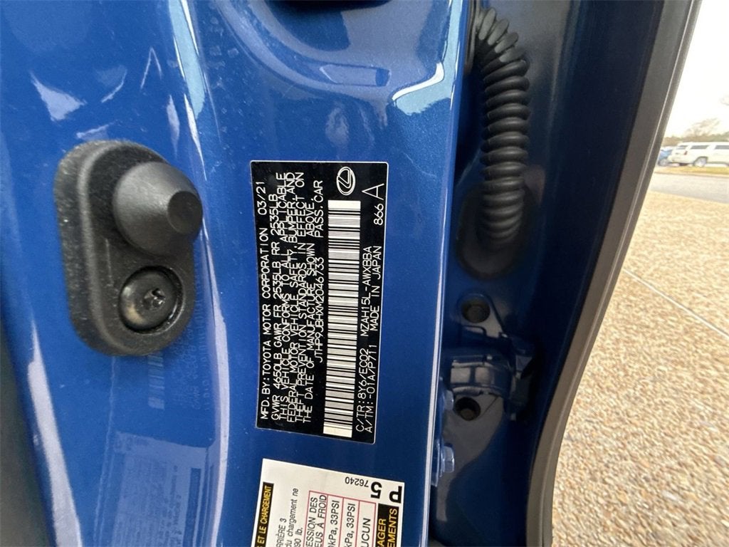 2021 Lexus UX 250h UX 250h