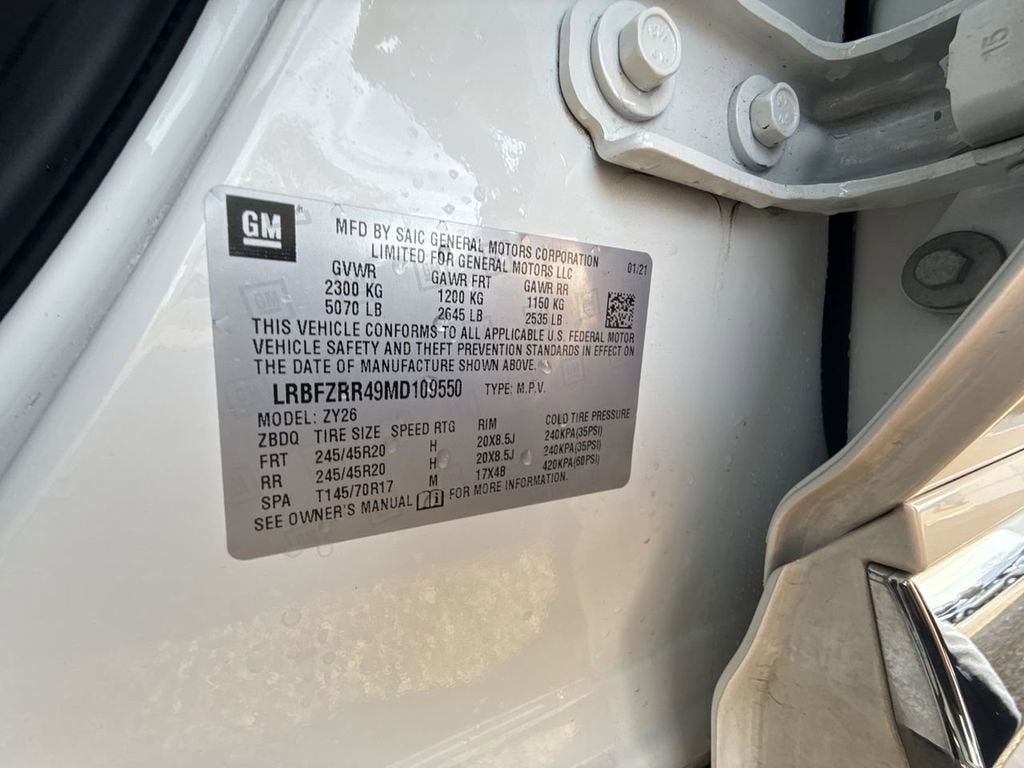 2021 Buick Envision Avenir