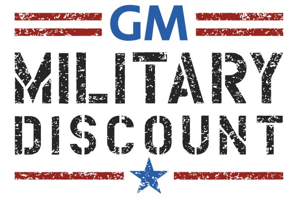 Military discount graphic image