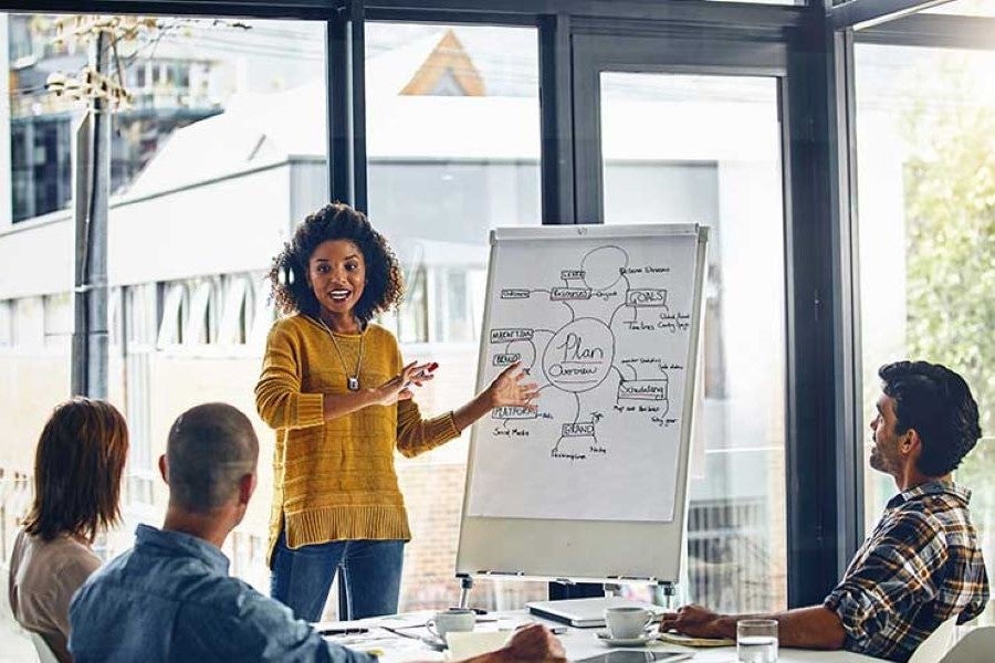 A womman explains EV benefits